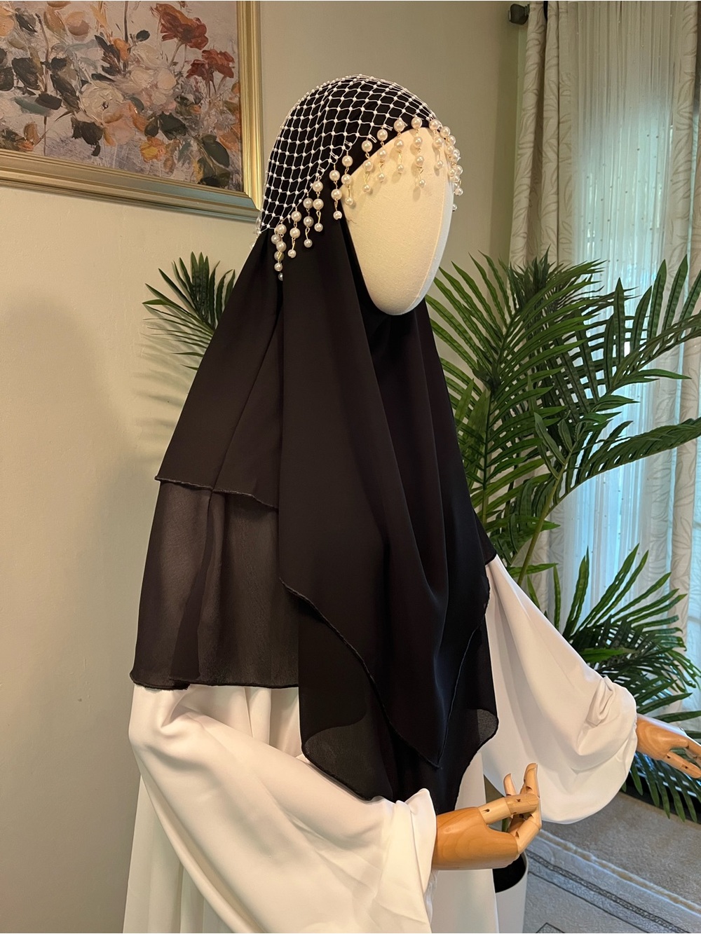 Soft Layered Chiffon Hijab Scarf - Multiple Colors
